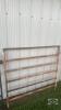 (3) 4FT X 4FT HIGH STEEL TUBE GATES - 4