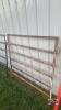(3) 4FT X 4FT HIGH STEEL TUBE GATES - 5
