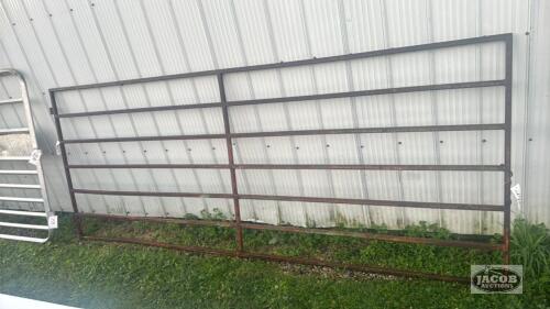 10FT X 4FT HIGH STEEL TUBE GATE