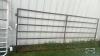 10FT X 4FT HIGH STEEL TUBE GATE - 2