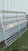 ALUMINUM 7FT X 57IN HIGH DIAMOND BAR GATE - 2