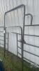 11FT X 5FT STEEL GATE WITH WALK THROUGH MAN GATE - 3