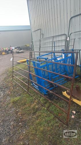 10FT X 4FT HIGH STEEL TUBE GATE