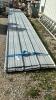 (20) SHEETS OF 25FT USED GALVANIZED ROOFING STEEL