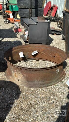38IN DIAMETER FIRE PIT RING