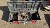 RUBBERMAID TOOL BOX WITH TRAILER HITCH ACCESSORIES - 3