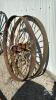 (2) 48IN STEEL WHEELS