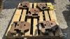 (5) HEFTY TRACTOR SUITCASE WEIGHTS - 2