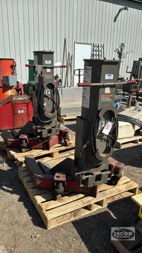 (2) GRAY WL-20 WHEEL LIFTS SYSTEMS