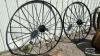 PAIR OF 52IN STEEL WHEELS - 3