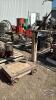 PLATFORM SCALE WITH BRASS BEAM AND WEIGHTS