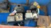 STEEL CRATE WITH ELECTRIC PUMPS; NOT ALL WORKING - 4