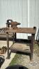 HEAVY STEEL WORK BENCH WITH HEAVY 6IN VICE
