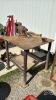 HEAVY STEEL WORK BENCH WITH HEAVY 6IN VICE - 3
