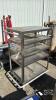 5 SHELF STAINLESS STEEL CART - 3