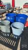 (4) GARBAGE CANS