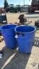 (4) GARBAGE CANS - 4