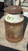 TEESWATER CREAMERY MILK CAN