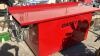 2-COMPARTMENT OIL DRUM WORK BENCH - 2