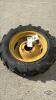 SPARE TIRE OFF A NH 166 HAY INVERTER ON 4 BOLT RIM - 3