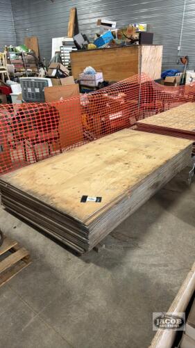 APPROX. (21) 4FT X 8FT OF 1/2IN SHEETING