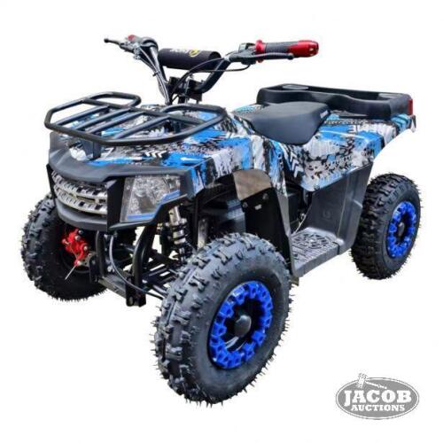 SHOK QUEST KIDS ELECTRIC UTILITY ATV (BLUE)