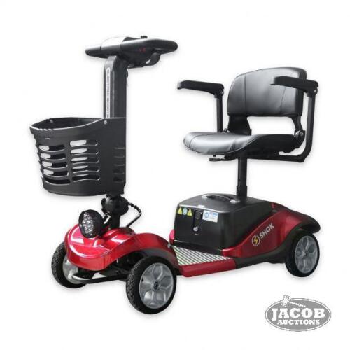 SHOK GO COMPACT 4-WHEEL MOBILITY SCOOTER