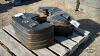 (10) FRONT CASE IH SUITCASE WEIGHTS - 2