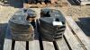 (10) FRONT CASE IH SUITCASE WEIGHTS - 3