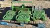 (10) JOHN DEERE SUITCASE WEIGHTS WITH BRACKET - 2