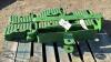 (10) JOHN DEERE SUITCASE WEIGHTS WITH BRACKET - 4