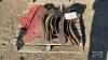 ASSORTED LOT OF RIPPER AND PLOW PARTS - 2
