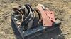 ASSORTED LOT OF RIPPER AND PLOW PARTS - 3