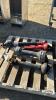 (2) COMPLETE PTO SHAFTS AND (2) HALF PTO SHAFTS