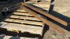 SET OF 5FT PALLET FORKS - 4