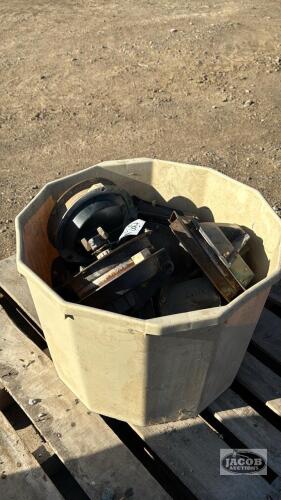 SKID OF PLANTER PARTS