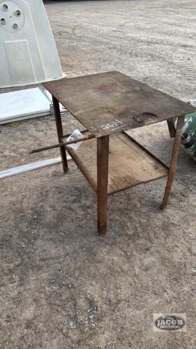 STEEL WELDING TABLE