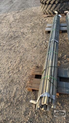 15 - 10FT STEEL POSTS