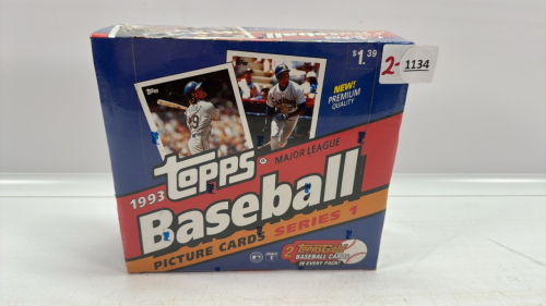 Topps 1993 Complete Baseball Cards Set -Unopened