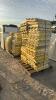2 SKIDS OF 24IN X 24IN YELLOW NURSERY SLATS - 2