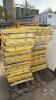 2 SKIDS OF 24IN X 24IN YELLOW NURSERY SLATS - 5