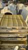 2 SKIDS OF 24IN X 24IN YELLOW NURSERY SLATS - 8