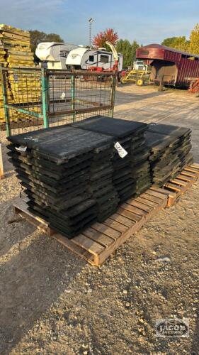 APPROX. 40 - 24IN X 24IN RUBBER MATS