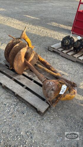 SEE NOTE: DANUSER 3PTH POST HOLE AUGER