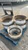 LOT OF 5 - 10-BOLT 11R22.5 RIMS - 3