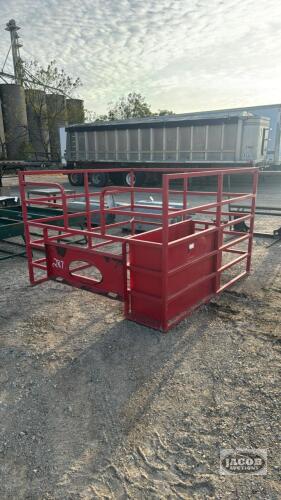 STEEL COW CATCHER FOR SKIDSTEER