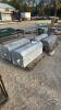 LOT OF 4 - 4FT GALVANIZED WATER TIP TROUGHS