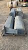 LOT OF 4 - 4FT GALVANIZED WATER TIP TROUGHS - 10