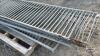 LOT OF 7 SECTIONS OF GALVANIZED 27IN HOG GATES - 6