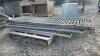 LOT OF 7 SECTIONS OF GALVANIZED 27IN HOG GATES - 7
